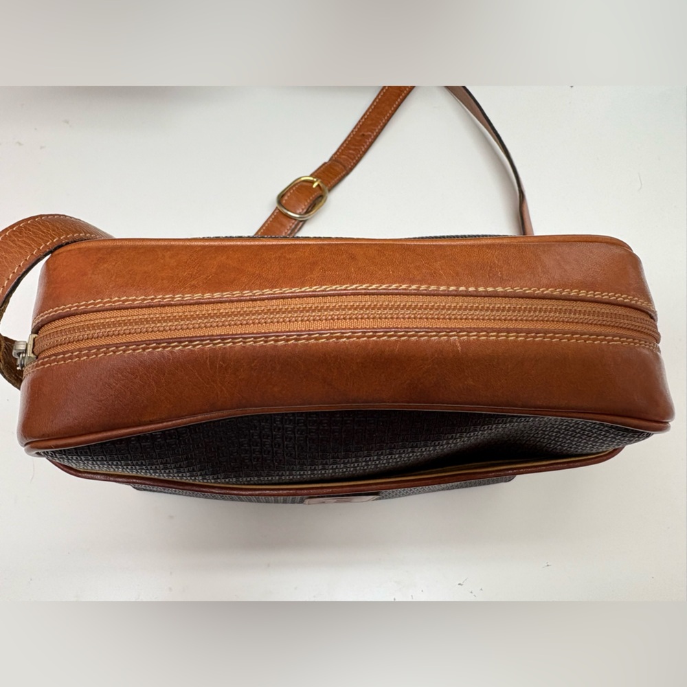 BALLY Vintage Brown and Black Crossbody - Picture 8 of 15